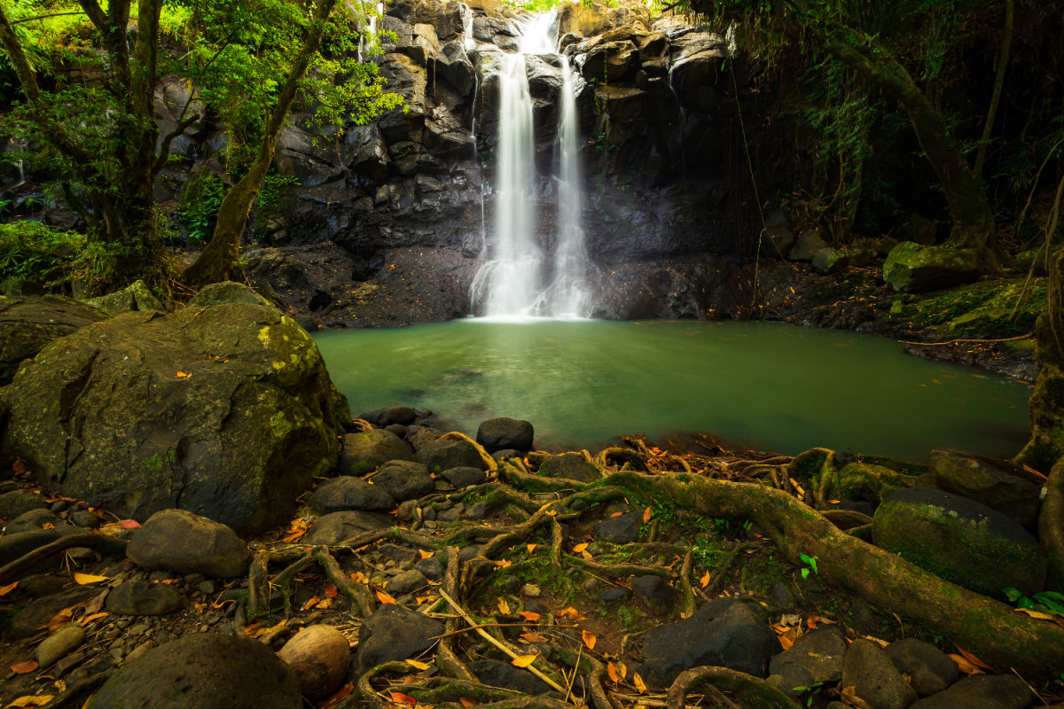 Waterfall in Rurual Bali.jpg