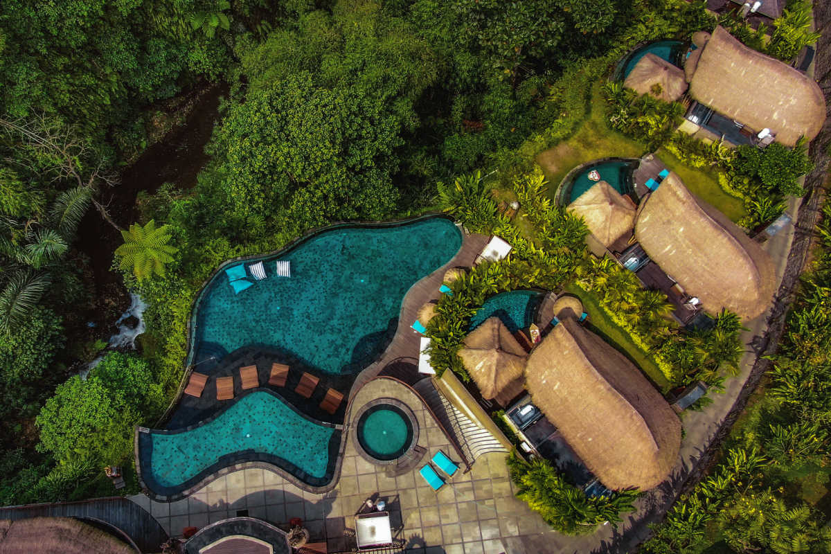 Birdseye View Of Bali Hotel Villa In Jungle Ubud.jpg