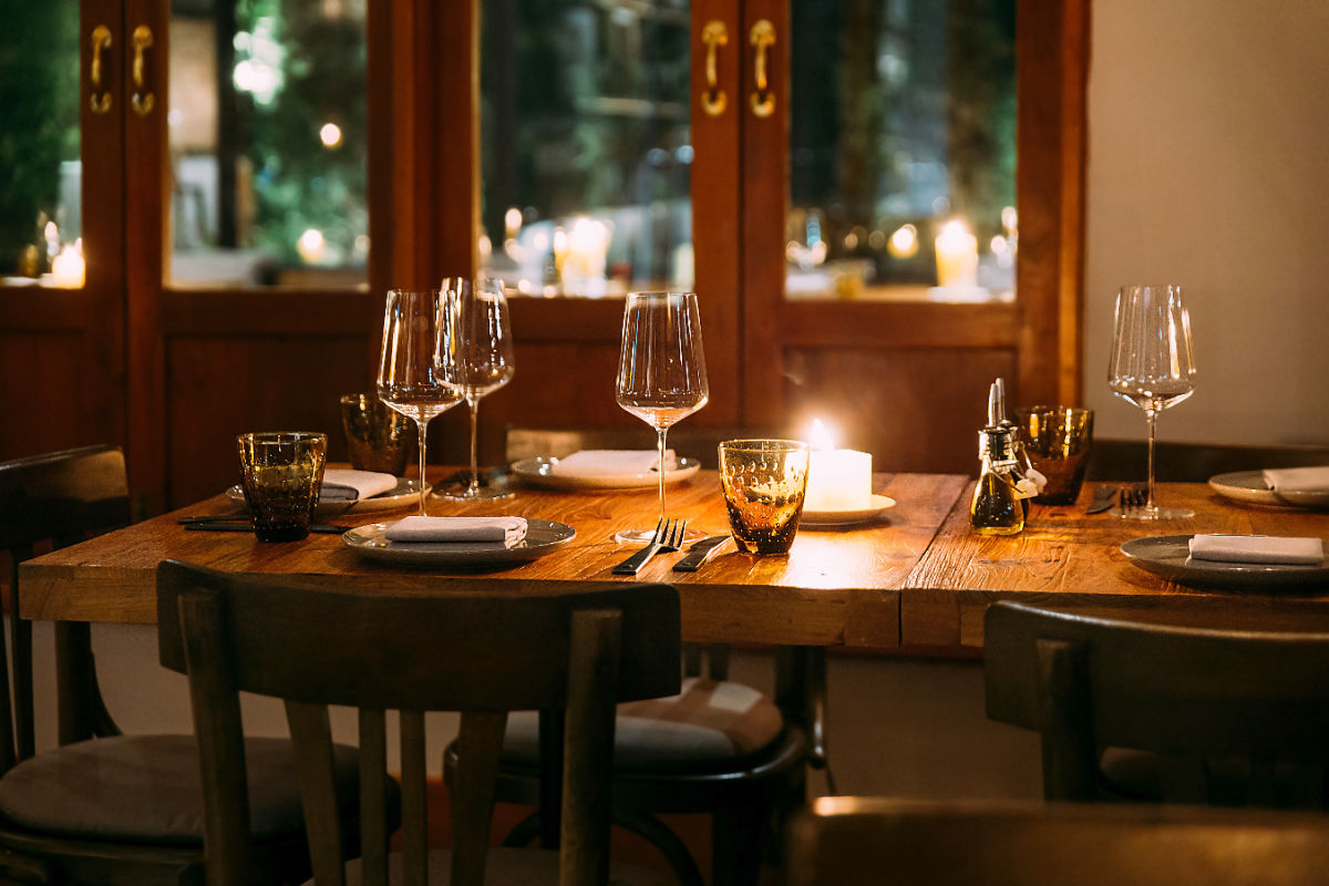 Table Set For Dinner At Restuarant.jpg