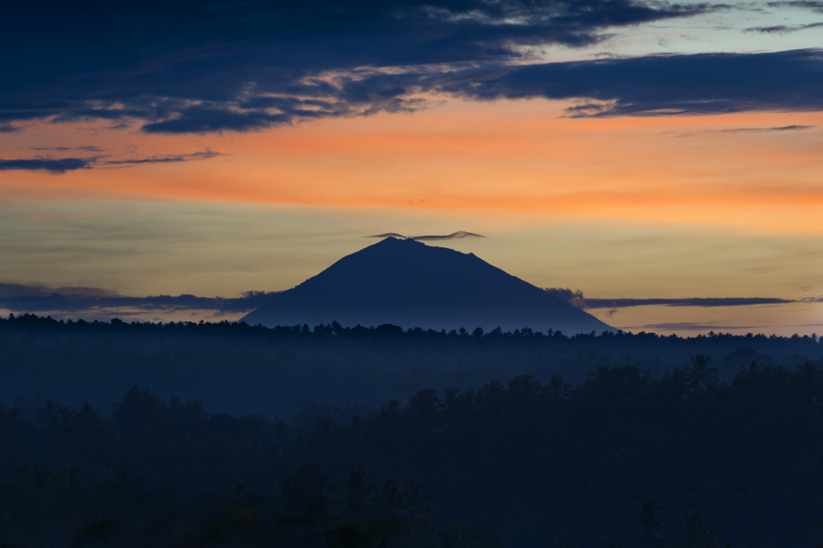 Mount Batukaru At Sunset in Bali.jpg