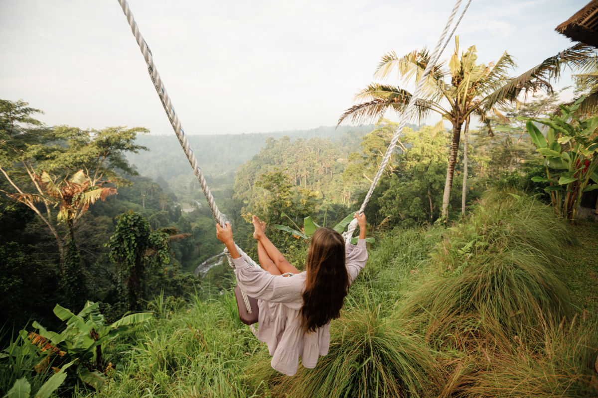 Woman on Swing in Bali Sidemen Village.jpg