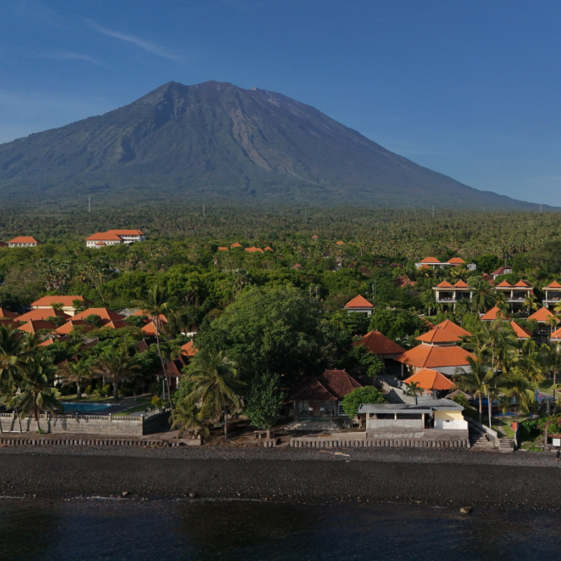 Mount-Agung-View-From-Amed-Beach