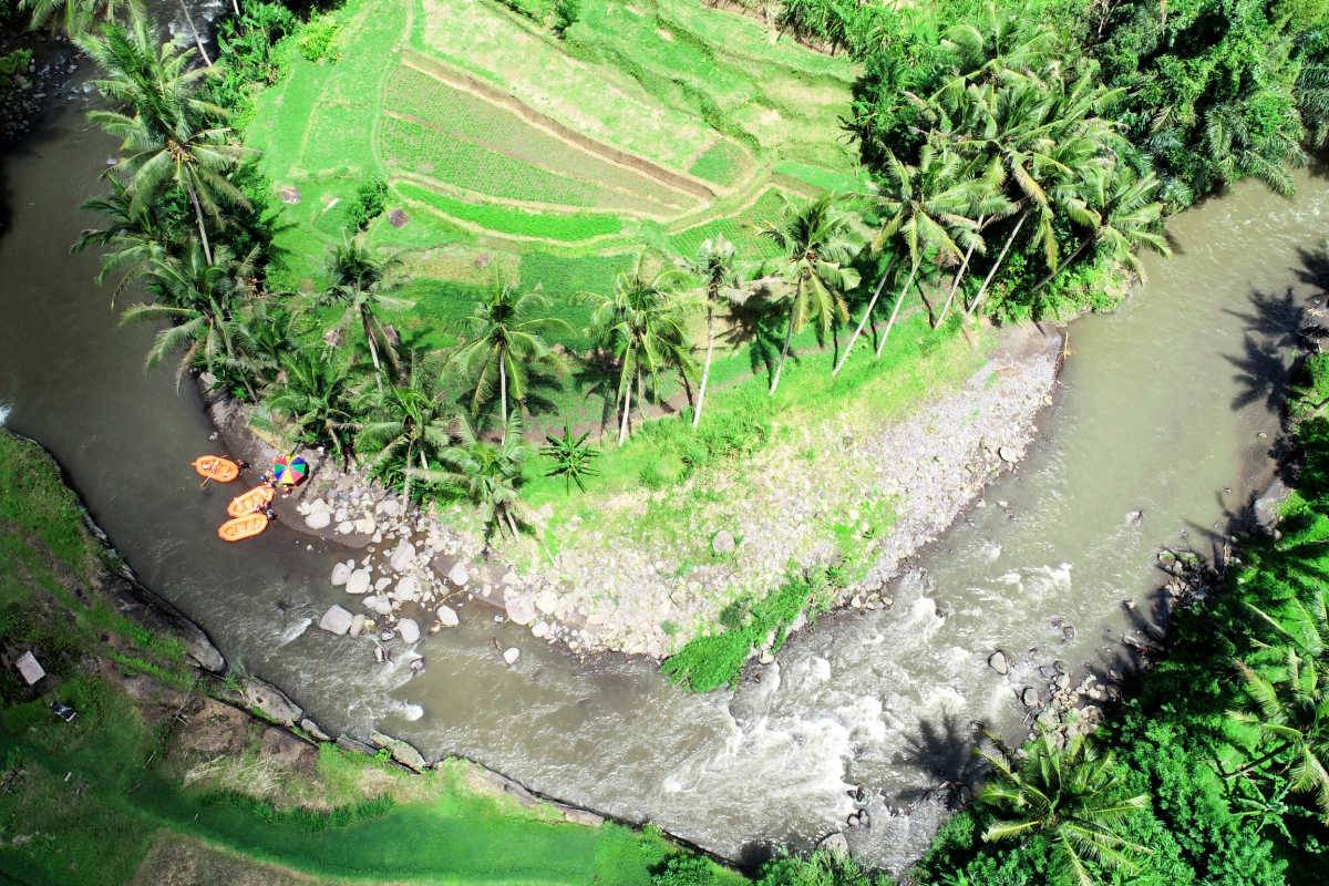 Ayung River Bend in Bali Landscape.jpg