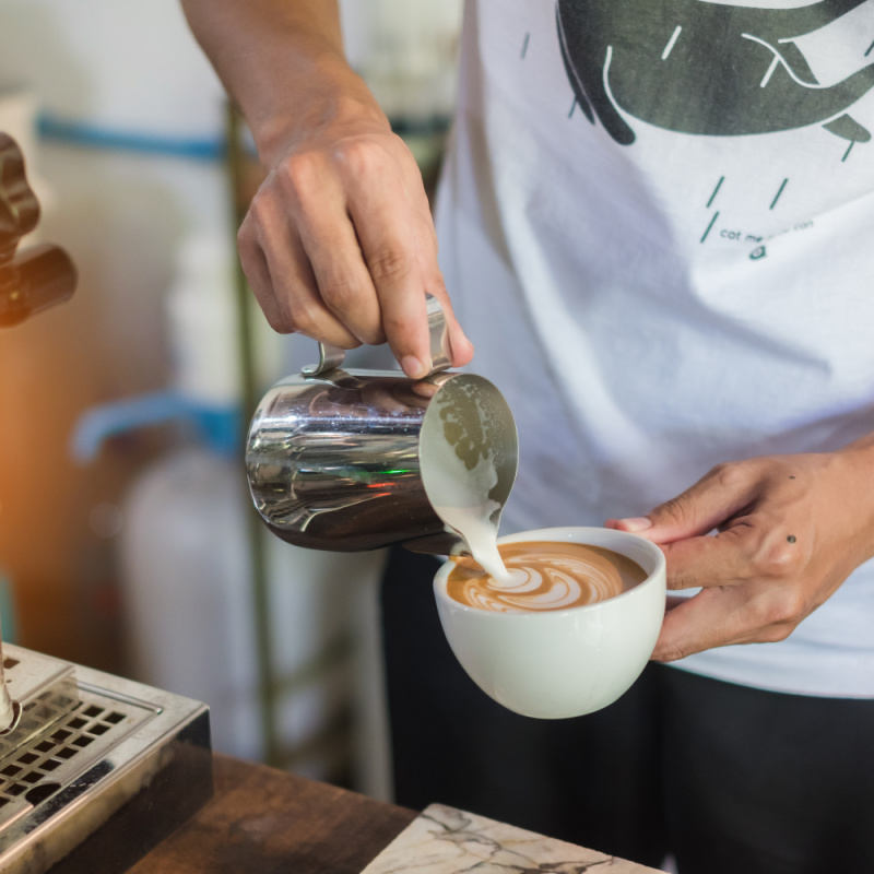 Barista-Makes-Coffee-in-Bali