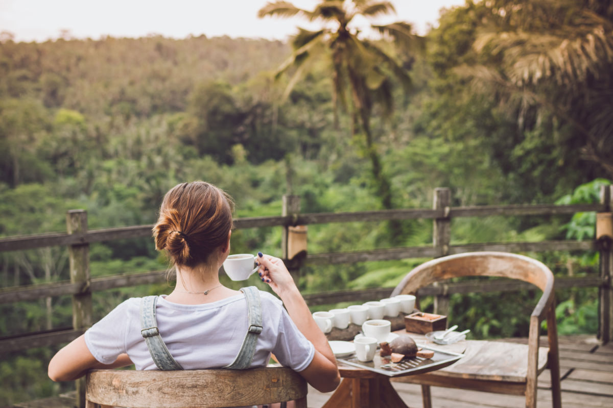 Woman Sipping Coffee in Bali.jpg