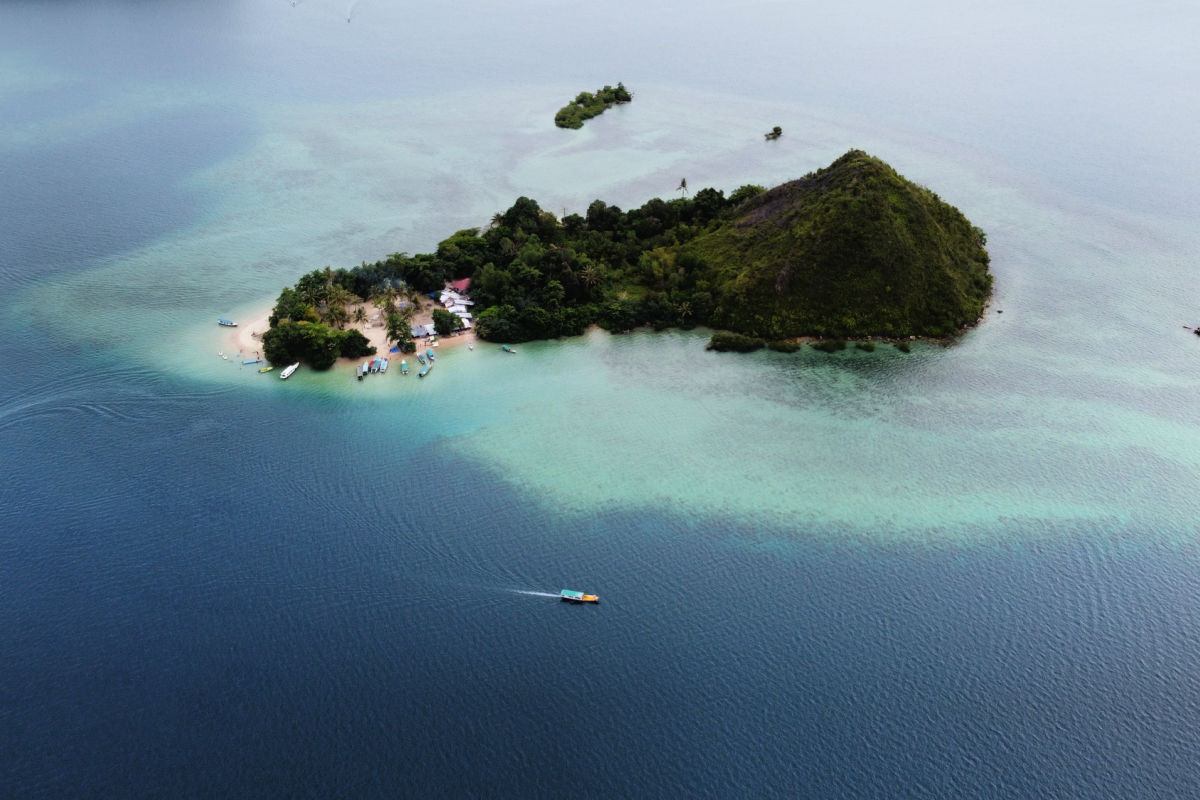 Remote Indonesian Island