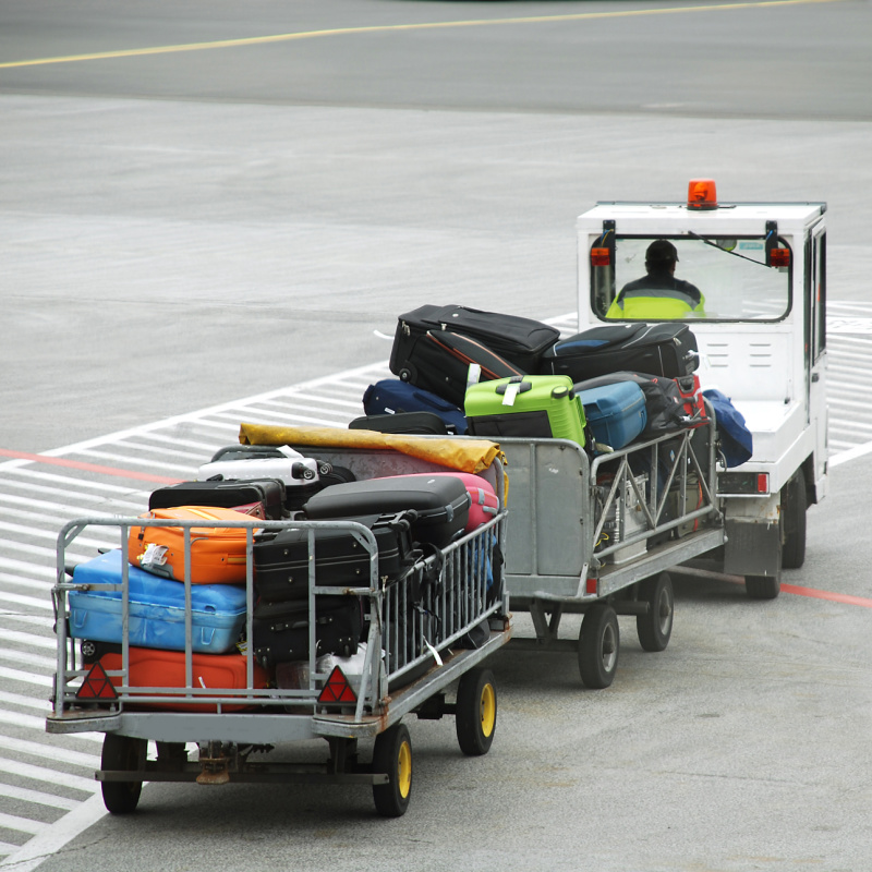 Luggage-Cart-At-Bali-Airport