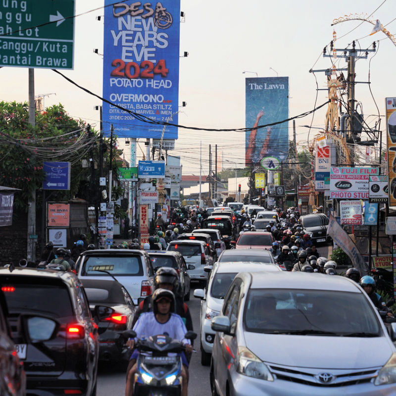 Traffic-in-Canggu-Bali