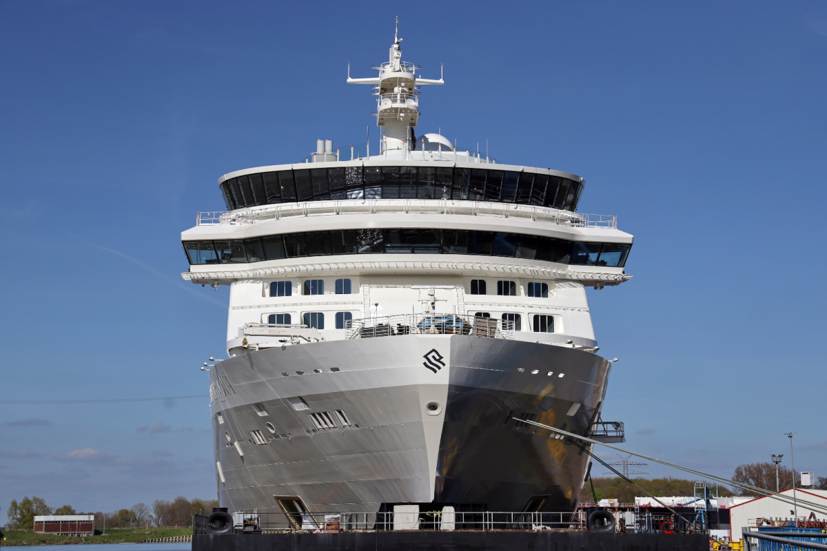 Cruise Ship in Harbor