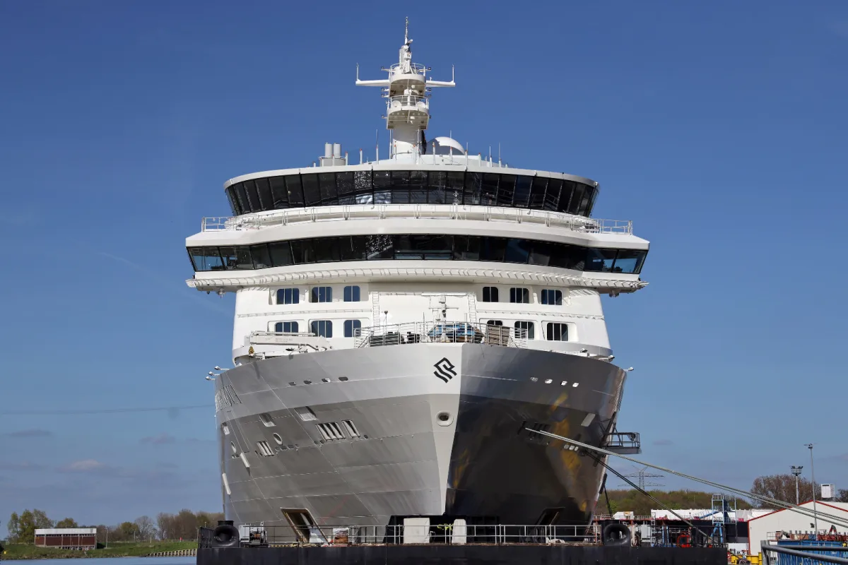 Cruise Ship in Harbor