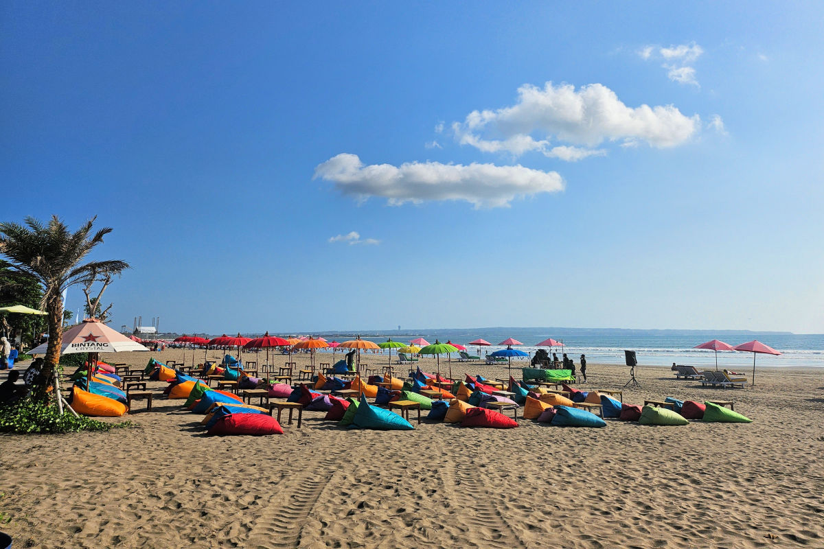 Sun Loungers On A Beach in Bali.jpg