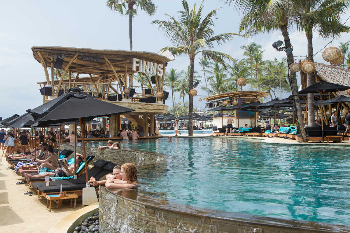 Finns Beach Club in Canggu Bali