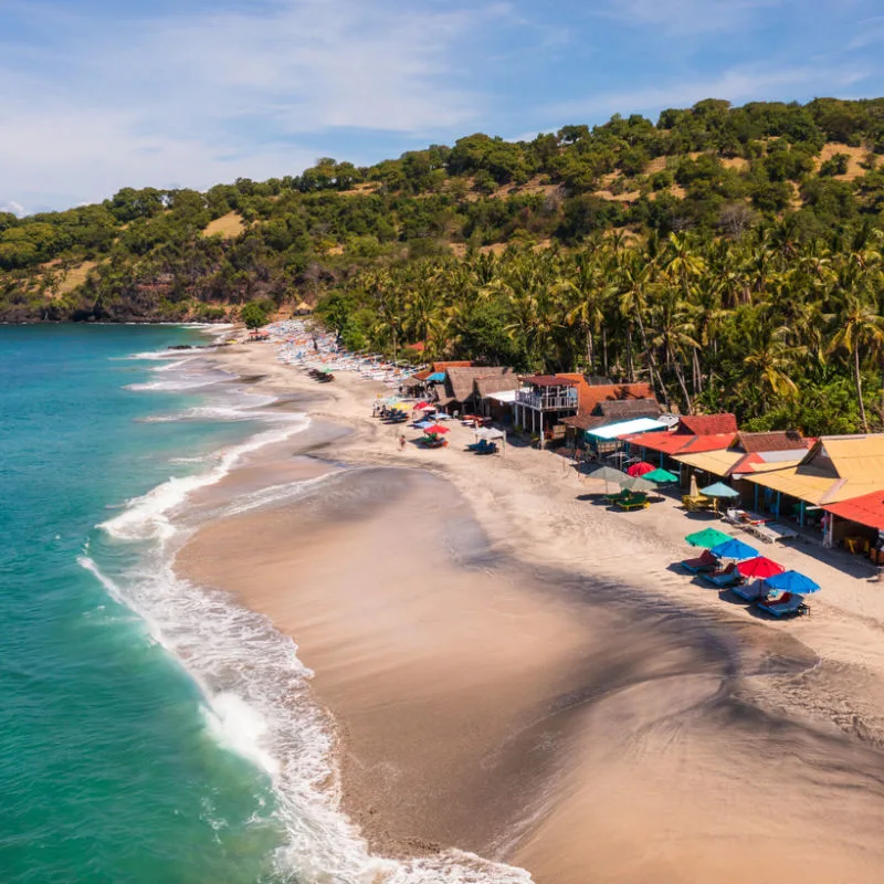 Candidasa Beach in East Bali