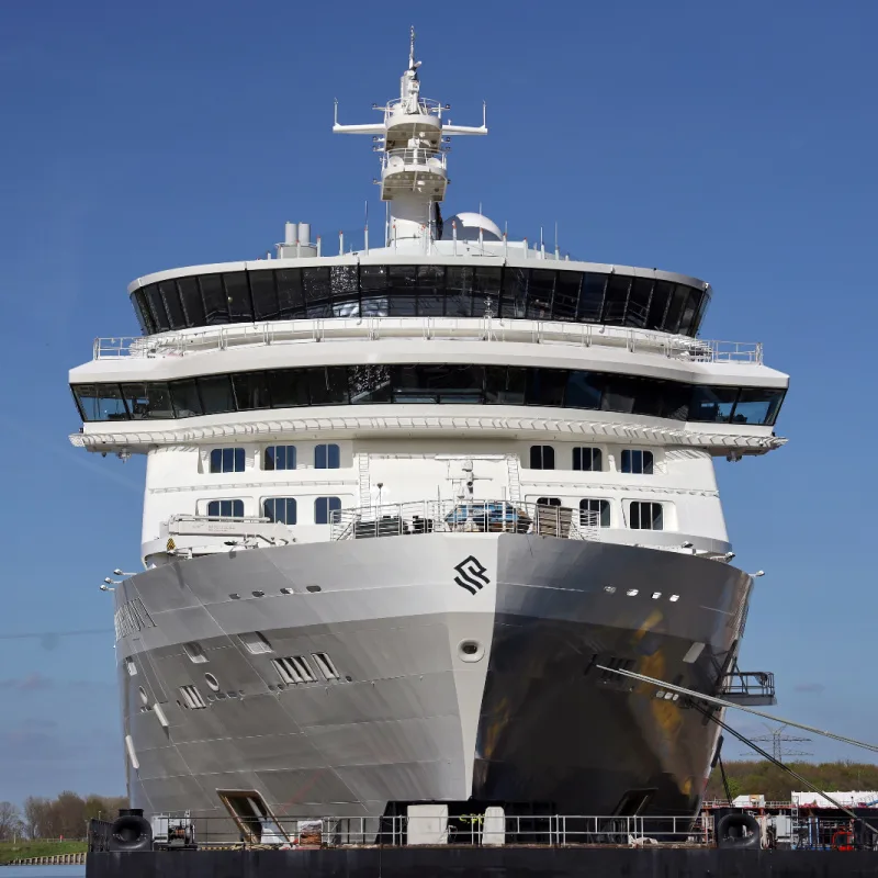 Cruise Ship in Harbor