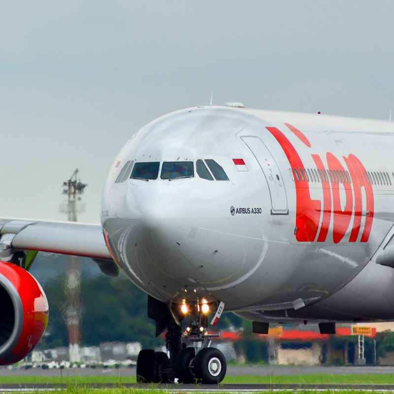 Lion Air Plane Close Up