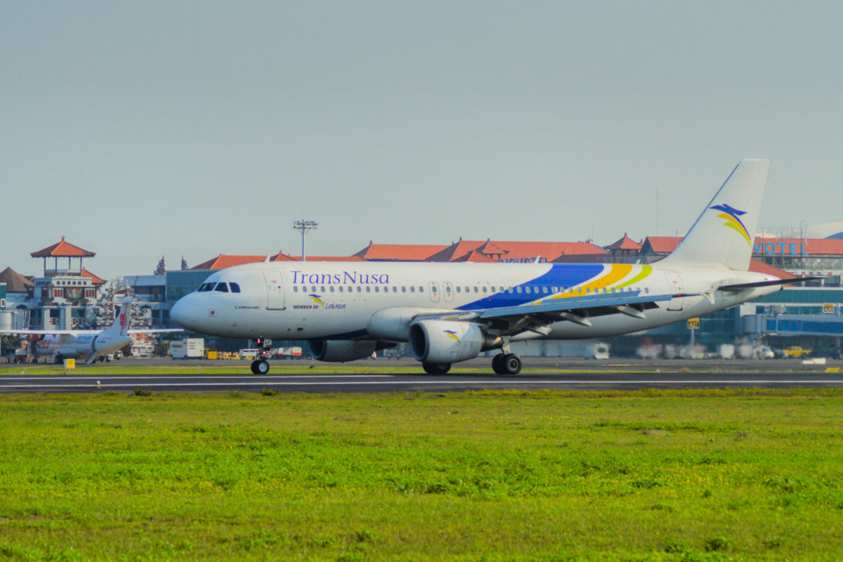 TransNusa Plane at Bali Airport.jpg