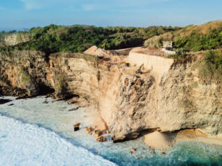 Uluwatu Cliff Sea Wall Project Bali