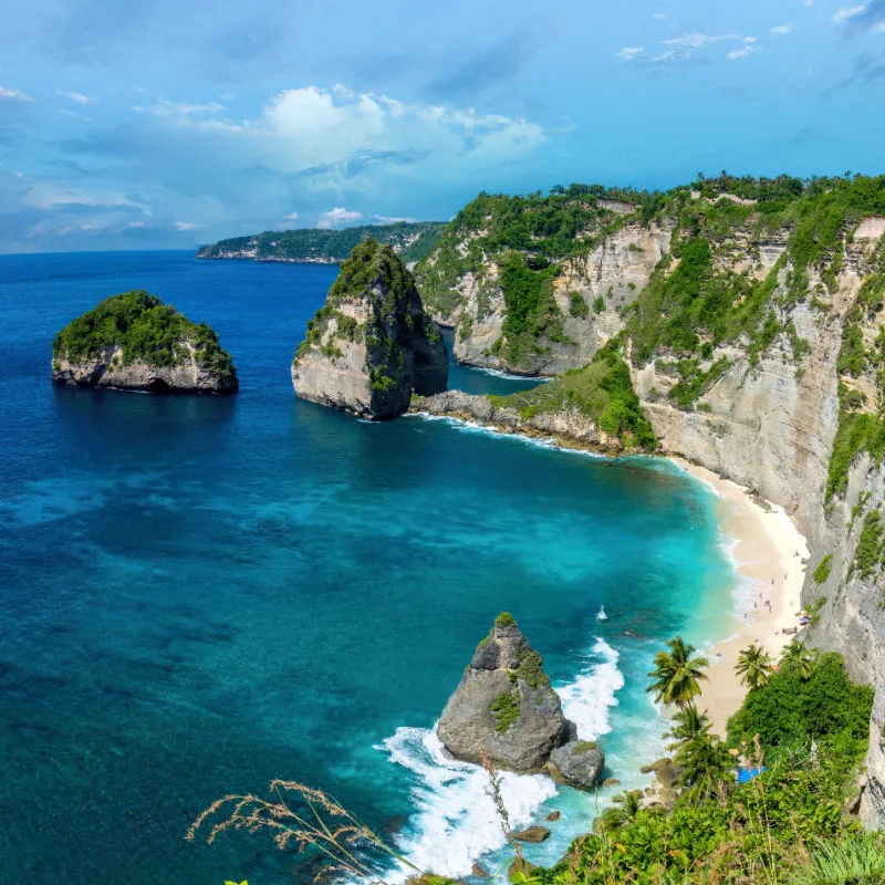 Diamond Beach in Nusa Penida