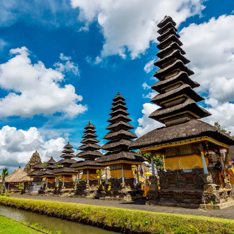 Temple Pagodas in Bali