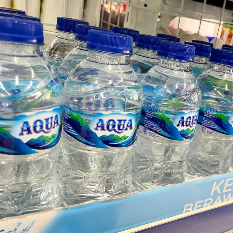 Aqua Single Use Water Bottles