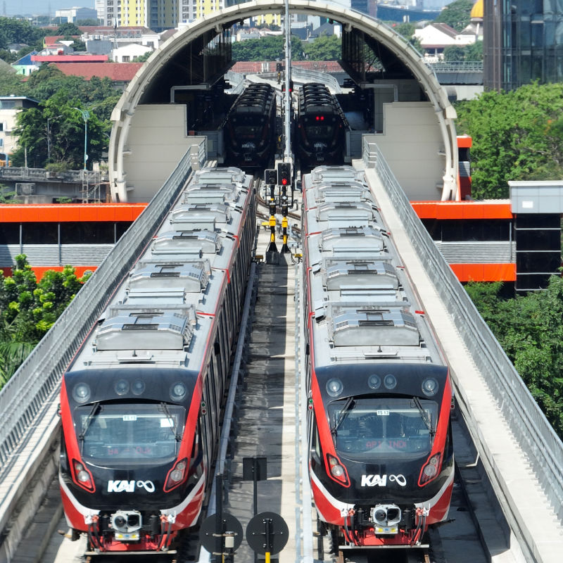 Jakarta Train Metro Indonesia