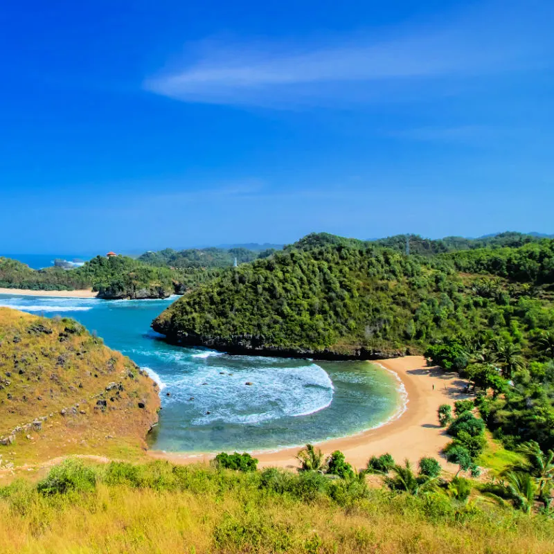 Kasap Beach in East Java Indonesia