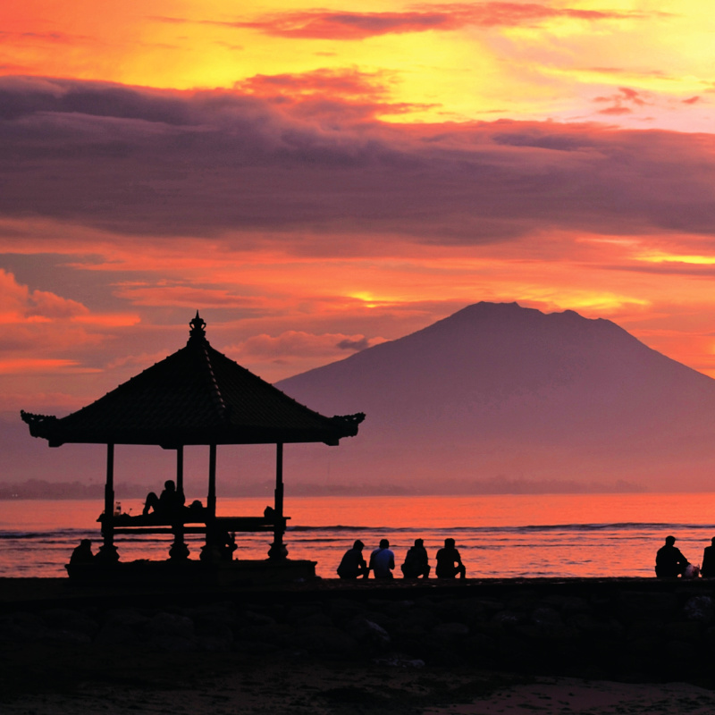 Sunrise in Sanur Bali