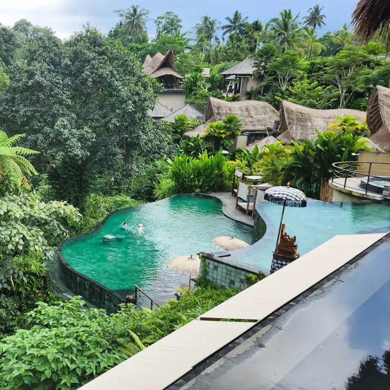 View of Ubud Hotel Resort Jungle Pool