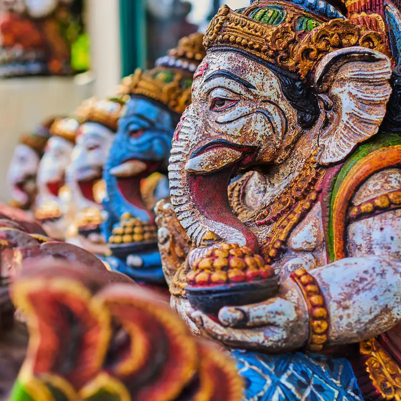 Ganesha Statue in Bali Art Market