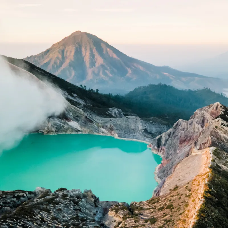 Mount Ijen in East Java