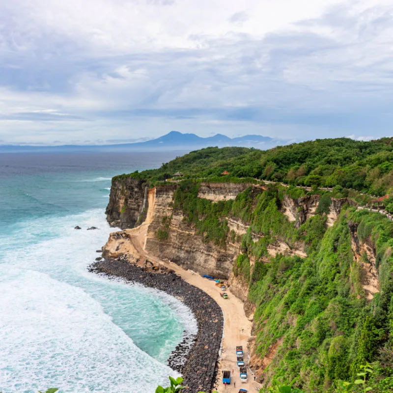 Uluwatu Sea Wall in Bali