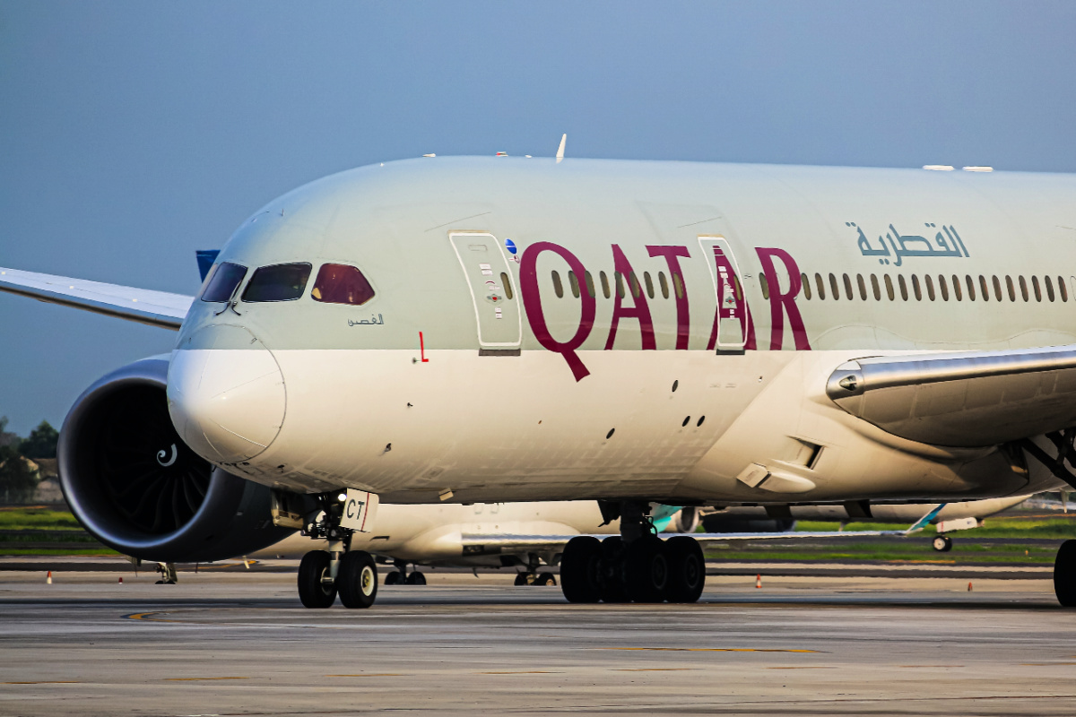 Qatar Airway Plane