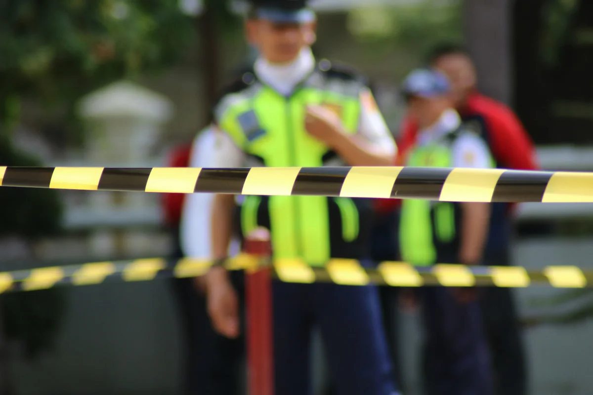 Police Tape in Indonesia
