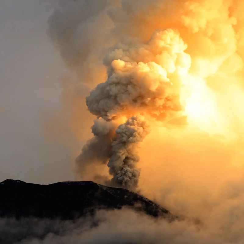 Volcanic Ash Eruption