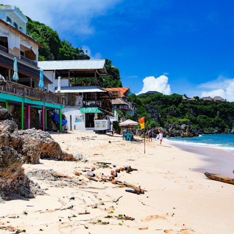 Bingin Beach in Uluwatu Bali