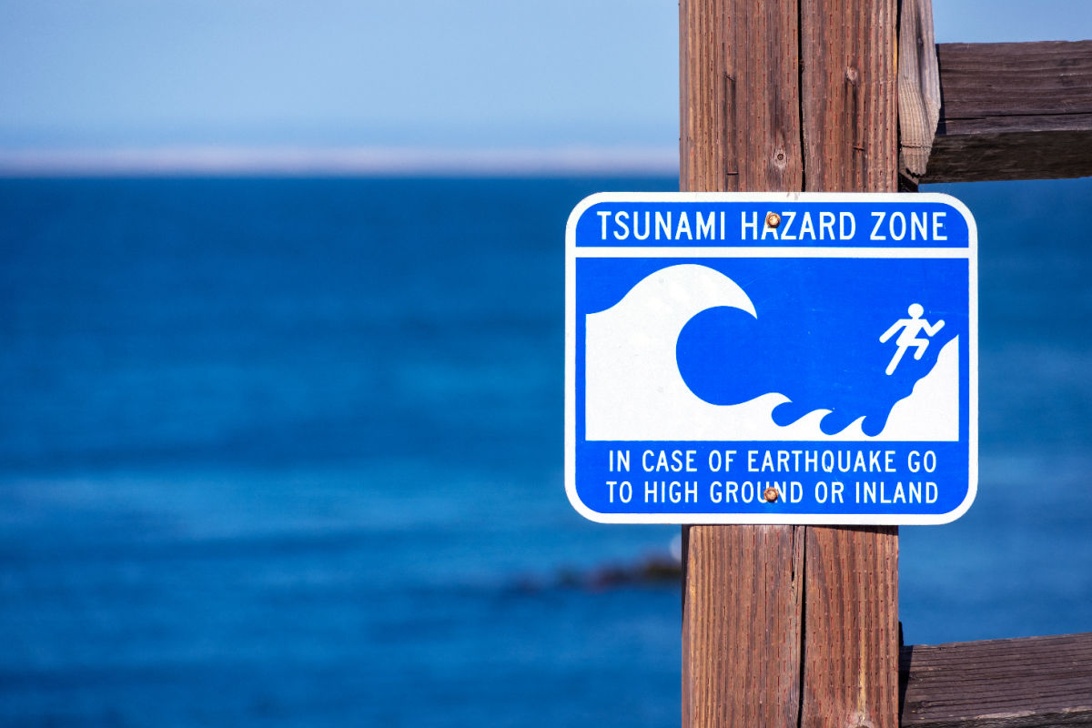 Tsunami bali 2025