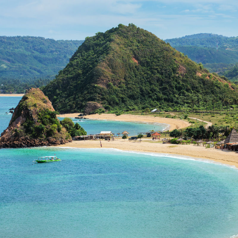 Kuta Beach in LOMBOK