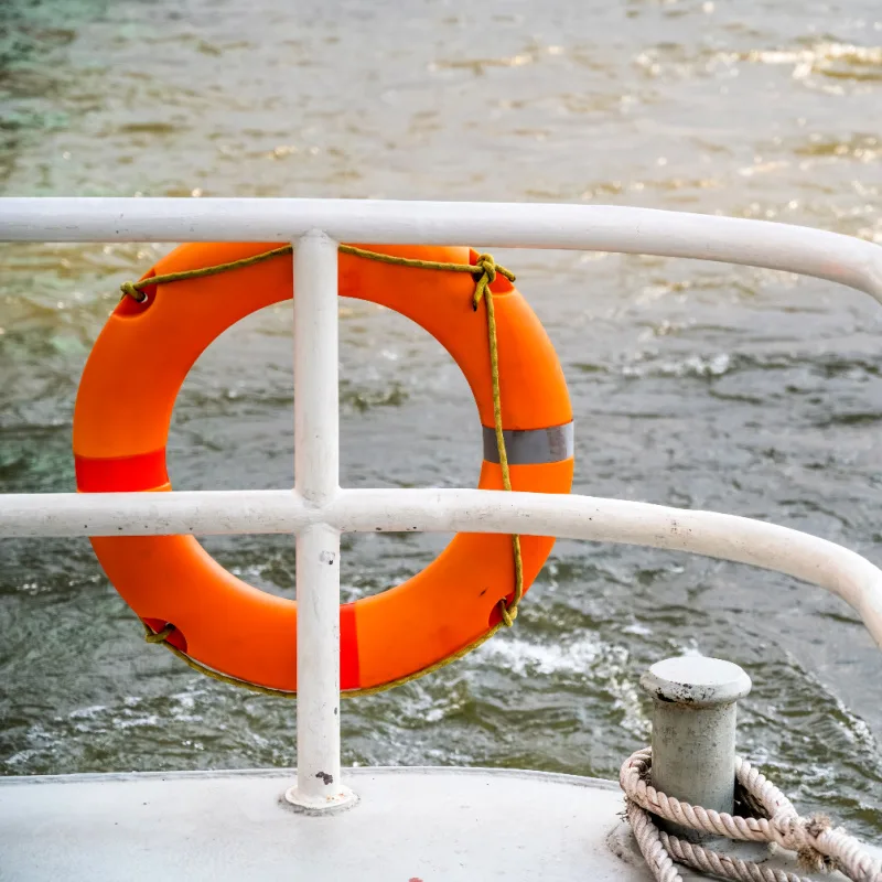 Life Bouy Ring On Boat Ship ferry in Bali Indonesia.jpg
