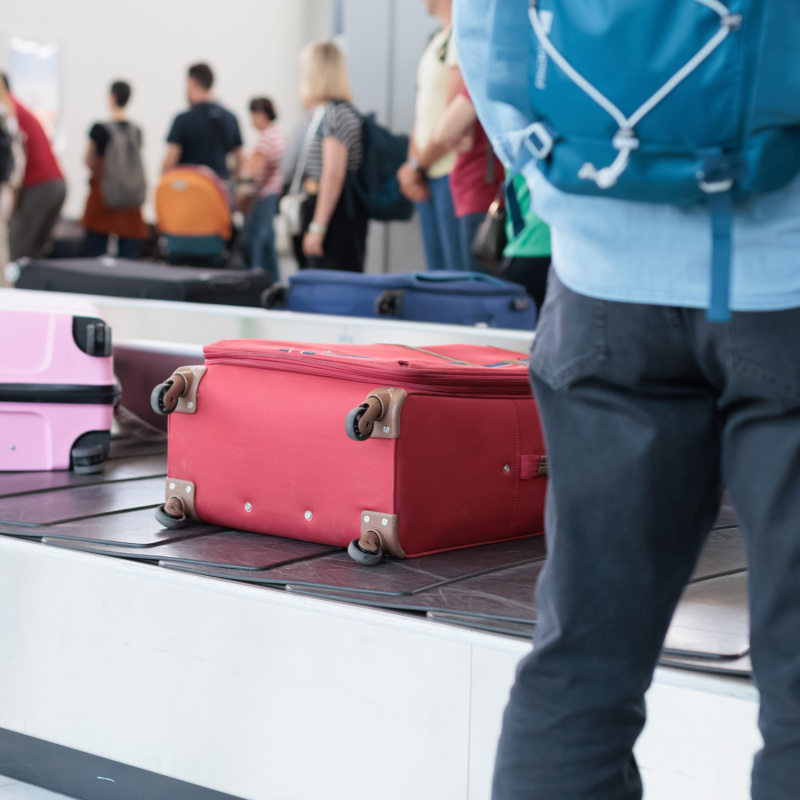 Luggage Carousel in Bali Airport