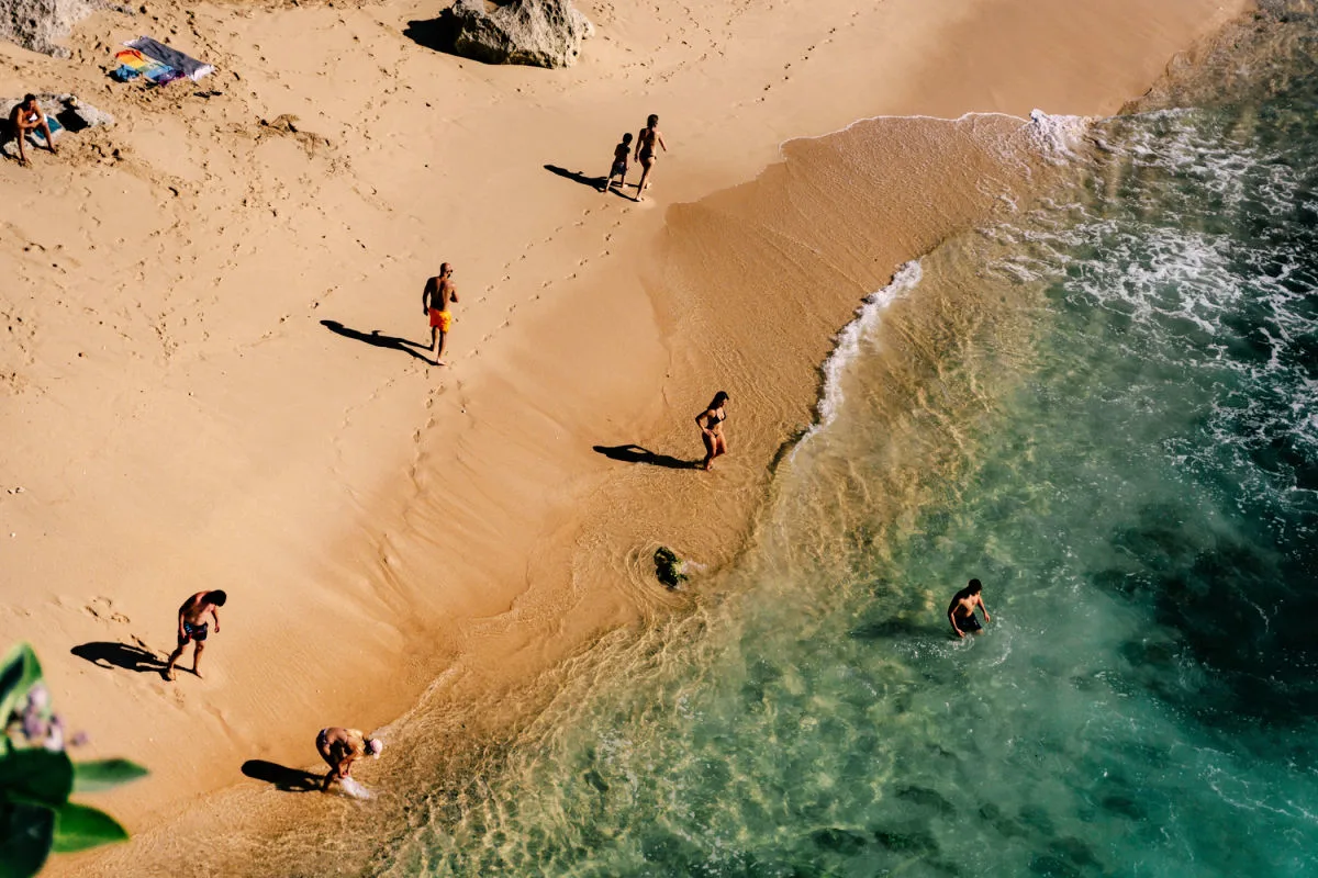 View of beach on Bali's Bukit Peninsula Bingin Balangan.jpg