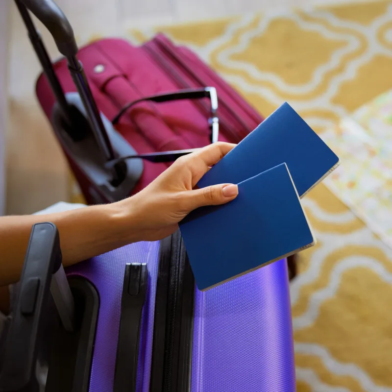 Passports Over Luggage