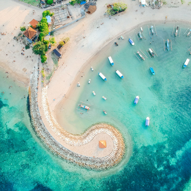 Sanur Birdseye View Bali