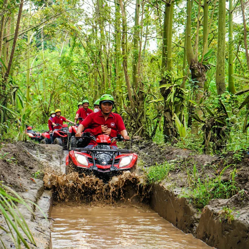 ATV Riding in Jungle in Bali
