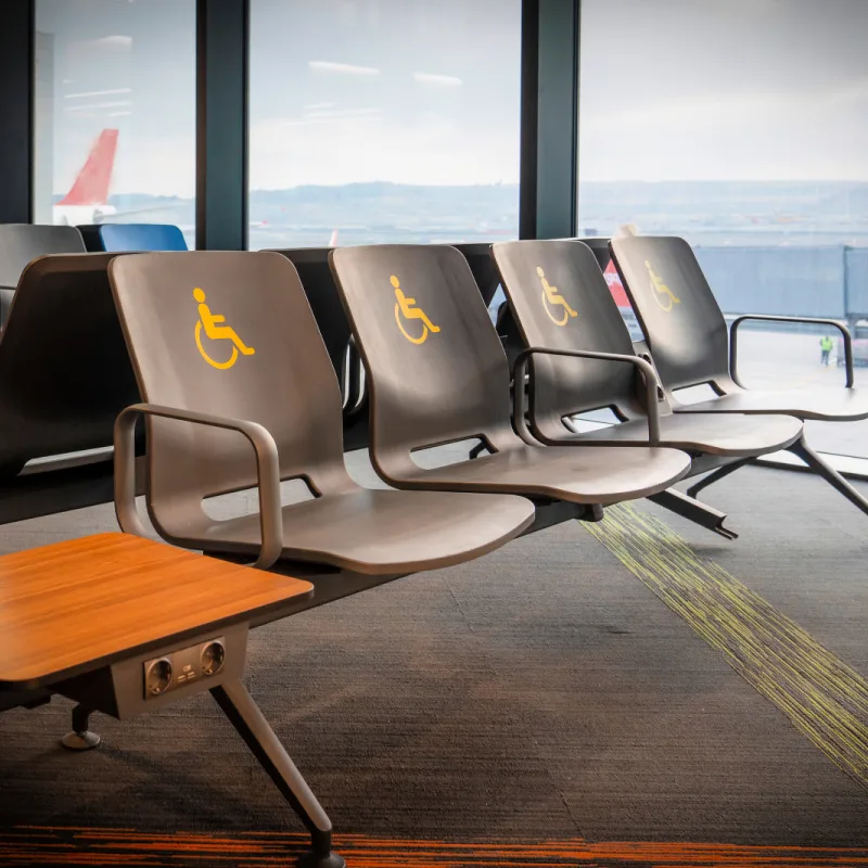 Priority Chairs At Bali Airport