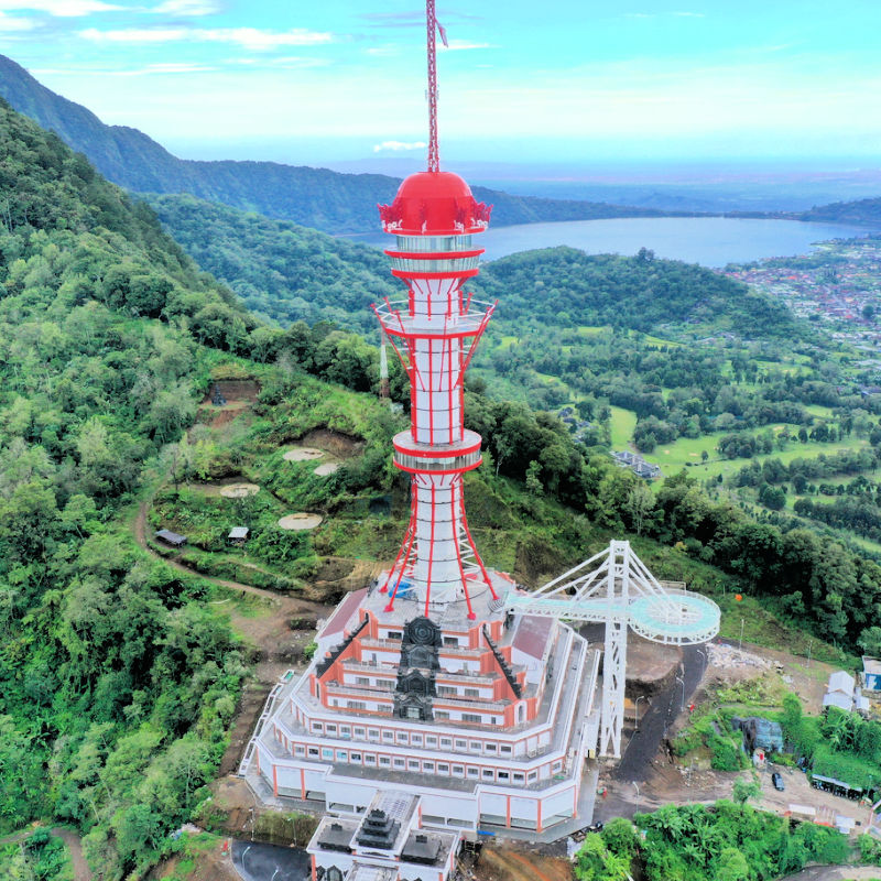 Turyapada Tower in North Bali