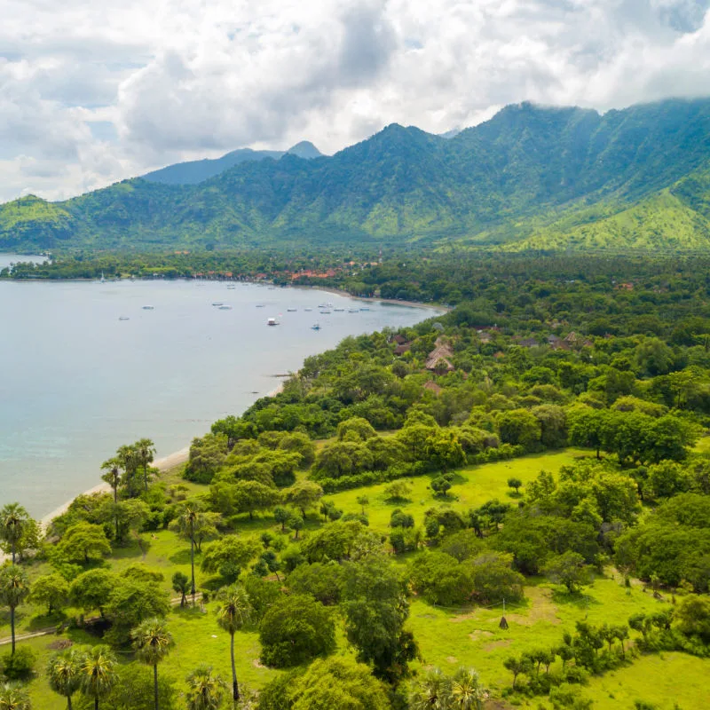 View of Pemuteran Bali