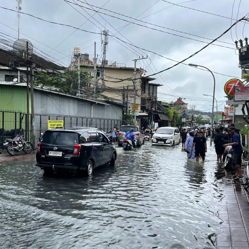 Flooding In Bali September 2025
