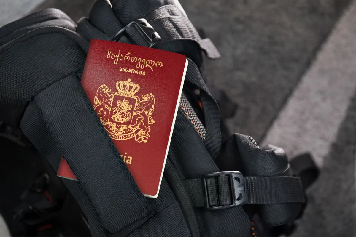 Georgian Passport On Backpack.jpg