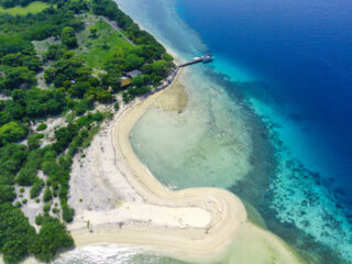 View of Menjangan Island Bali
