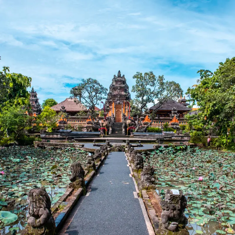Ubud Water Palace in Bali